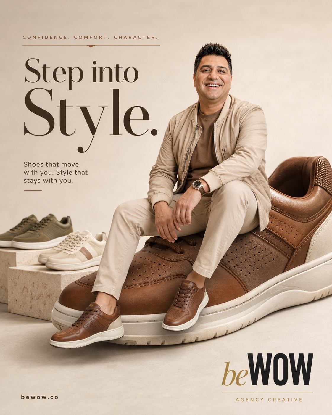 Shoe Brand Concept Campaign — original concept campaign by beWOW